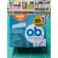 ราคา o.b. ProComfort Super ผ้าอนามัยแบบสอด สำหรับวันมาก (4154716339)