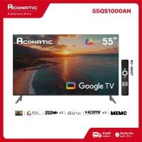 ราคา (NEW 2025) Aconatic ทีวี 55 นิ้ว QLED 4K Google TV รุ่น 55QS1000AN Dolby Vision Atmos MEMC Voice Search Netflix YouTube (41769702723)