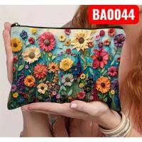 ราคา กระเป๋าเครื่องสำอางผ้าพิมพ์ลาย BA0044 (48809602285)
