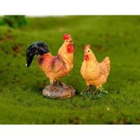 ราคา ตุ๊กตาสัตว์จิ๋ว - ไก่โต้ง แม่ไก่ ตัวใหญ่ (6115521382)