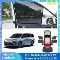 ราคา สําหรับ LDV Mifa 9 MG M9 EV Maxus Mifa 9 2021 ~ 2025 รถตาข่ายแม่เหล็กความเป็นส่วนตัวบังแดดหน้าต่างด้านข้าง Sun Shade อุปกรณ์ป้องกัน (46401919769)