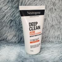 ราคา NeutrogeNeutrogena Deep Clean Acne Foaming Cleanser 150g. โฟมล้างหน้า ดีพ คลีน แอคเน่ โฟมมิ่ง คลีนเซอร์ (1หลอด) (44801554811)