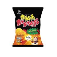 ราคา [สินค้าส่งด่วน] คารามูโจ้มันฝรั่งแผ่นเรียบฮ๊อตชิลลี่ 40ก KARAMUCHO FLAT CUT HOT CHILLI 40G (52211264904)