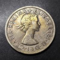 ราคา UK Queen Elizabeth II 1/2 Crown 1958 (42331343438)