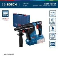 ราคา BOSCH GBH 187-LI Professional สว่านโรตารี่ไร้สาย 18V ONECHUCK 2.4J (รหัส 0611923082) (43326013947)