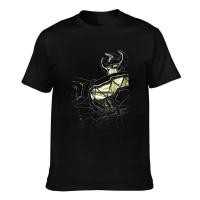 ราคา Mighty Morphin Power Rangers Gold Foil Megazord Round Neck Tee Men (43631015226)