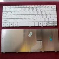 ราคา Acer Aspire one Happy2 532 D255 D522 D260 D270 Pav70 NAV50 คีย์บอร์ด Netbook สีขาว (50257306439)