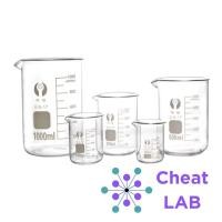 ราคา บีกเกอร์ Beaker บีกเกอร์แก้ว Glass Beaker (26792134538)