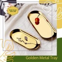 ราคา Insถาดเครื่องประดับชุบโลหะทองและเงินสี[dulang][ภาชนะ][นอร์ดิก] (48758066052)