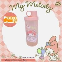 ราคา แก้วน้ำ แก้วเชค พลาสติก มีฝาปิด ซาริโอ Sanrio My Melody Hello Kitty Kuromi ลิขสิทธิ์แท้ 100% VS เมโลดี้ คิตตี้ คุโรมิ (5679410768)