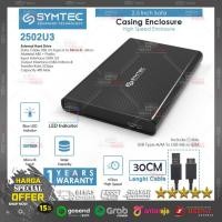 ราคา SYMTEC HDD SSD Enclosure 2.5 นิ้ว - กล่องใส่ฮาร์ดไดรฟ์ภายนอก SATA USB 3.0 ความเร็วสูง !! (51859952758)