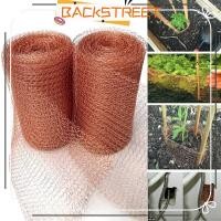 ราคา BACKSTAGE Anti-Pest Copper Mesh, Outdoor Durable Decorative Mesh Anti-snail Copper Wire, Wire Protected Elastic Copper Tape Signal Shielding Garden Supplies (58009679761)