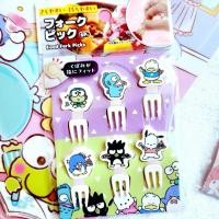 ราคา ส้อมจิ้ม เบนโตะ มิกกี้เมาส์ mickey หมีพูห์ pooh badbadtz (23375037377)