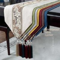 ราคา LY New Chinese Table Runner Waterproof Mat Towel Table Towel Table Cloth Bed Runner (41259911640)