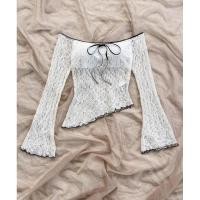 ราคา ส่งต่อ เสื้อลูกไม้ซีทรู เปิดไหล่ Shein *** มือ1 สั่งมาผิดไซส์ (40451310415)