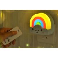 ราคา โคมไฟสายรุ้ง LED พร้อมรีโมท เปิด-ปิด ตั้งเวลาปิดได้ (15327511507)