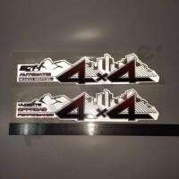 ราคา สติ๊กเกอร์ดั้งเดิม 4x4 สำหรับติดข้างท้ายรถกระบะ TOYOTA VIGO CHAMP แบบสะท้อนแสง 3M เทียบแท้95% (25669290396)