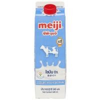 ราคา เมจินมสดรสขาดมันเนย 946ซีซี Meiji Pasteurized Milk Non Fat 946cc. [หมายเลขบาร์โค้ด 8850329073610 ] (55759728745)