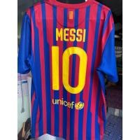 ราคา เสื้อบาร์เซโลน่า Home 2011/12 Messi #10 ของแท้ Nike 100% Fan Version (47211169607)