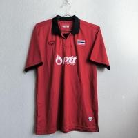ราคา Grand sport | เสื้อคอปกแขนสั้น เสื้อฟุตบอล ทีมชาติไทย ไซส์ XL สีแดง (29306073770)