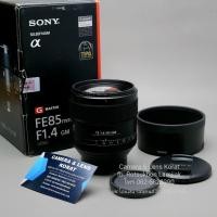 ราคา [ลดเพิ่ม 2000] เลนส์ SONY FE 85mm F1.4 GM (43905345304)