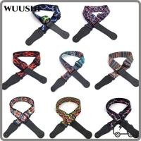 ราคา WUSHI Ukulele Strap Sling With Hook Durable Vivid Printing/เข็มขัดปรับระดับได้สีบริสุทธิ์ (41429700580)