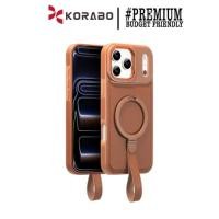 ราคา Korabo Aura Loop เคสหนังสําหรับ iPhone 17 16 15 Pro Max Air Series Casing Premium Grip Ring พร้อมสายคล้องมือและการป้องกันไฮบริด (54403963313)