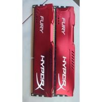 ราคา 8GB (4GBx2) DDR3/BUS1600 RAM PC (แรมพีซี) KINGSTON HyperX (สีแดง) ประกัน1ปี (12673655473)