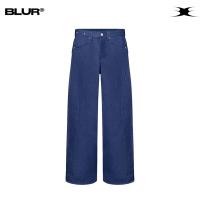 ราคา Engineer Raw Denim Unisex Jeans - BLUR ENGINEER PANTS - สีฟ้าคราม (47961610974)