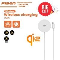 ราคา PISEN(TP-C74) Qi2 Magnetic Wireless Charger 15W Fast Charger (27013479920)