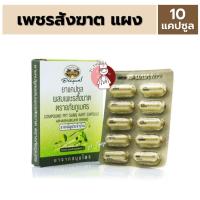 ราคา ยาแคปซูลเพชรสังฆาต ตราอภัยภูเบศร แผงละ 10 แคปซูล บรรเทาอาการริดสีดวงทวารหนัก (25589362926)