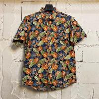 ราคา เสื้อฮาวาย เสื้อเชิ้ตฮาวายลายวินเทจใบไม้มัลติคอปก ผ้าCOTTON vintage (15336708530)