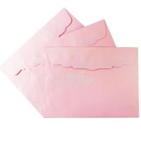 ราคา ﻿Fumi ซองการ์ดแต่งงาน 5.25x7.25 นิ้ว 200 ซอง ฝาโค้งหยัก (สีชมพู) (5515352351)