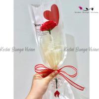 ราคา ช่อคาร์เนชั่นเดี่ยวช่อดอกไม้คาร์เนชั่นสบู่ดอกไม้วันแม่วันครูวันเกิดคาร์เนชั่นบูจดอกไม้คาร์เนชั่น (25428716707)