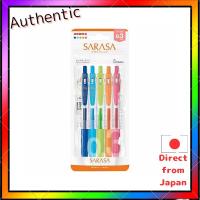 ราคา Zebra Gel Ballpoint Pen Sarasa Clip 0.3mm Set of 5 Colors N JJH15-5C-N (40107135199)