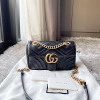 ราคา Very new‼️ Gucci marmont mini 22cm ปี2020 สีดำ สภาพสวยมาก ใหม่ ขอบมุมไม่ถลอก ภายในสะอาด ทรงสวยงามเป๊ะ ✨ อุปกรณ์ : (7256704366)