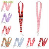 ราคา POLOKID เข็มขัดป้องกันลอสโทรศัพท์,สายยาวสายคล้องคอโทรศัพท์กว้าง,แบบพกพาArt Love Heart Lanyardโทรศัพท์มือถือCharm IDบัตรเครดิต (52411233999)