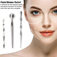 ราคา Hahafiveoo ปากกาฝังเข็มกดจุดบนใบหน้า เครื่องมือนวดดูแลใบหน้าแบบพับเก็บได้ TH (55710898097)