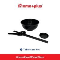 ราคา M-Ware ชุดอาหารพลาสติกชามพลาสติกตะเกียบช้อนจานแบนจานซอสชามขนาดเล็กอาหารเย็น (52209670083)
