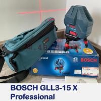 ราคา BOSCH GLL3-15 X Professional เลเซอร์กำหนดแนวเส้น แนวตั้งและแนวนอน 3 เส้น ของแท้มือสอง สภาพ 90% (26033207859)