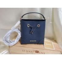 ราคา แท้ % MICHAEL KORS NAVY BUCKET มือ2สภาพนางฟ้า (27275695125)