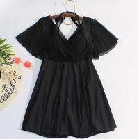 ราคา swimsuit BIG SIZE ชุดว่ายน้ำสาวอวบ ว่ายน้ำคนอ้วน ชุดว่ายน้ำไซส์ใหญ่ (9436) (23329853165)