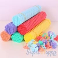 ราคา ก้านลูกโป่งพาสเทล(set 10 ก้าน/พร้อมจุก) ก้านลูกโป่งพร้อมจุกสีพาสเทล ไม้เสียบลูกโป่ง ก้านเสียบลูกโป่ง balloon stick (23349355727)