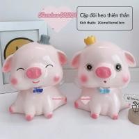 ราคา ปีกนางฟ้าแองเจิลออมทรัพย์กระปุกออมสิน ค20xd15xw13 (รูกลม/แนวนอน-จัดส่งแบบสุ่ม) ของขวัญตกแต่งโต๊ะเรียน TIEMHEOสODA (53161641195)