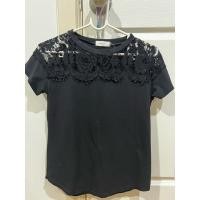 ราคา เสื้อลูกไม้สีดำ ไซส์ s ใส่ 1 ครั้ง (24862254536)