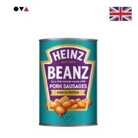 ราคา Heinz Baked Beans & Pork Sausages 415g ถั่วอบในซอสมะเขือเทศพร้อมไส้กรอกหมูจาก Heinz ขนาด 415 กรัม (44358886083)