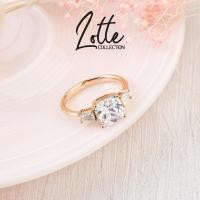 ราคา แหวนเพชรcz สี18k งานเกาหลี สวย เก๋ สินค้าพร้อมส่ง (23544904027)