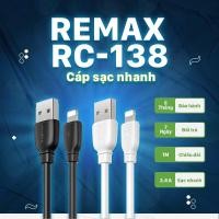 ราคา สายชาร์จเร็ว สายชาร์จ Remax RC 138 สายชาร์จเร็ว 2.4A ยาว 1 ม. สินค้าของแท้ (41380942860)