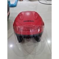 ราคา หมวกกันน็อคเต็มใบ HONDA INDEX สีแดง ของแท้ >มือสอง (27481781260)