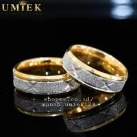 ราคา แหวนผู้ชายและผู้หญิงเหล็กไทเทเนียมเงินทอง, แหวนหมั้นคู่ชายและหญิง, ป้องกันสนิม (24648231535)